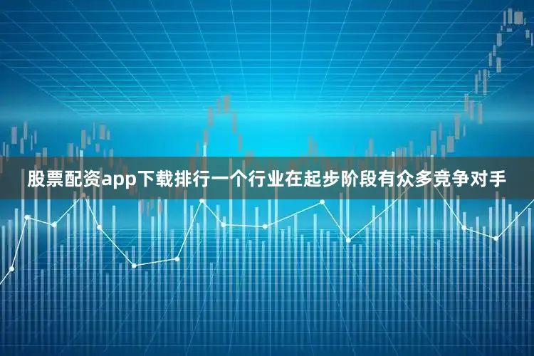 股票配资app下载排行一个行业在起步阶段有众多竞争对手